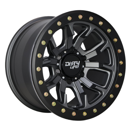 Dirty Life wheels 17x9 0p offset, 6x139.7 wheels (Each)