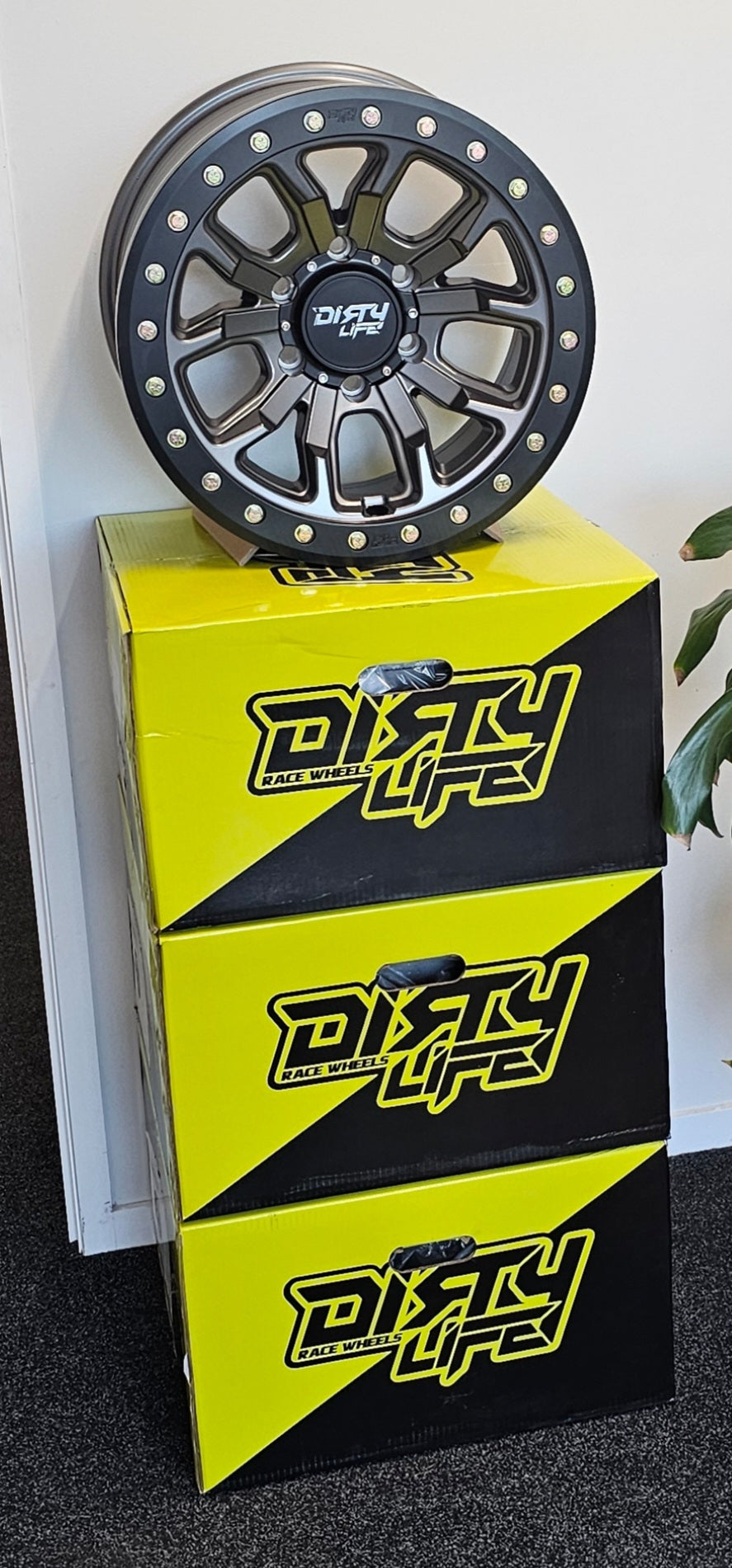 Dirty Life wheels 17x9 0p offset, 6x139.7 wheels (Each)